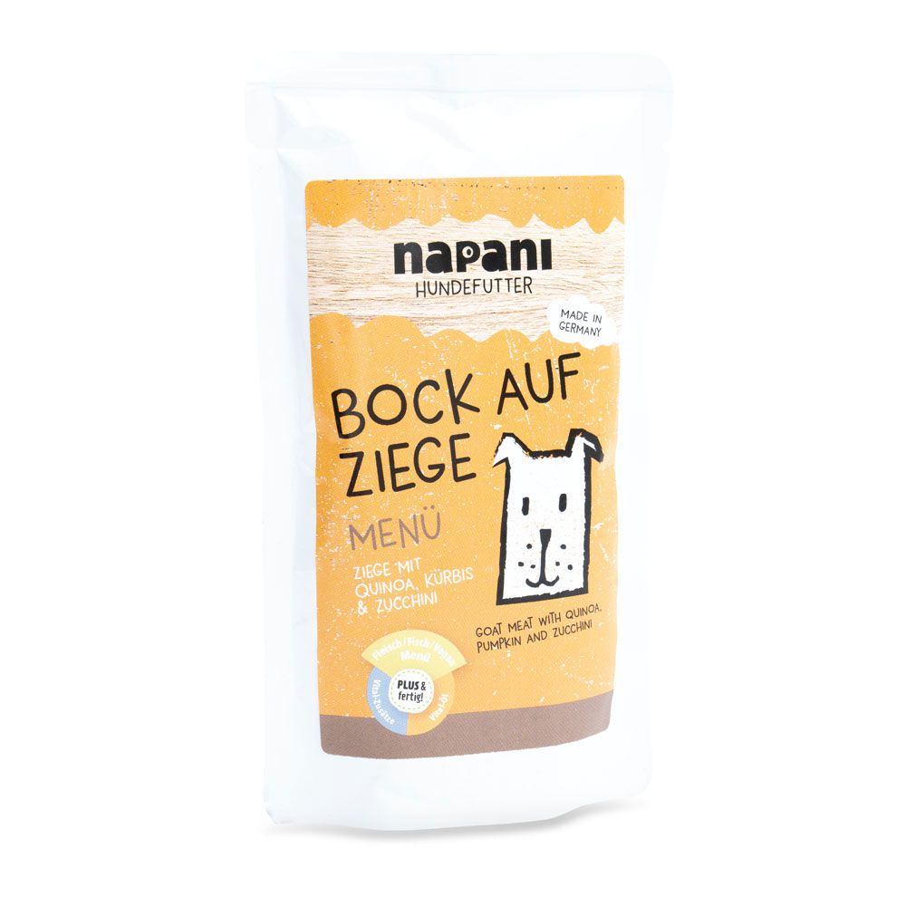 Menü "Bock auf Ziege" 150 g - Monoprotein, verträglich