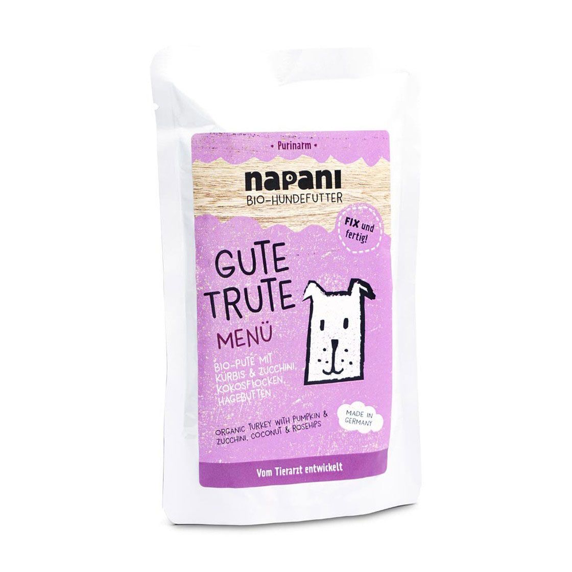 Bio Menü Gute Trute 150g - Monoprotein, purinarm