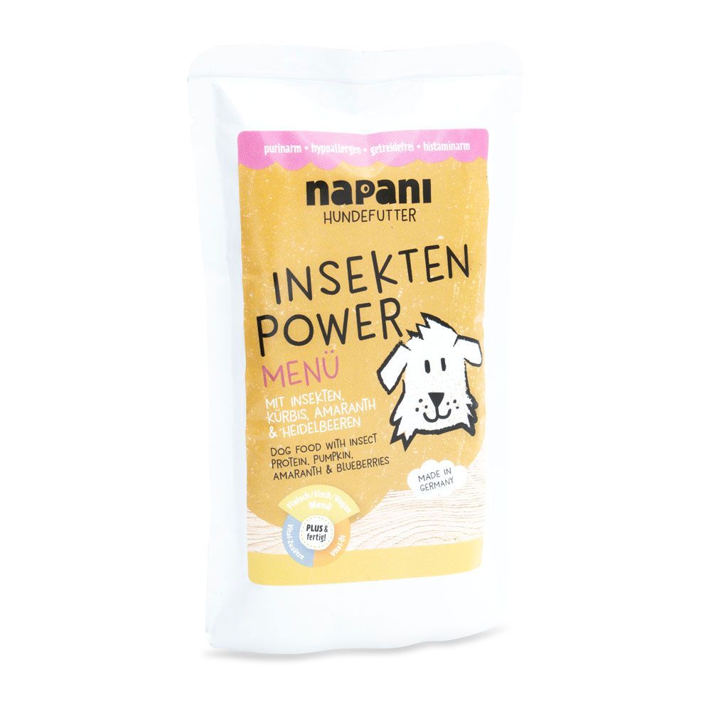 Menü "Insekten Power" 150 g - hypoallergen, Ausschlussdiät